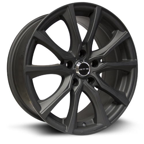 15X6.5 po. 5X114.3 mm Noir Mat +40 mm / 73.1 mm 