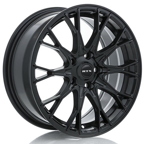 17X7.5 po. 5X108 mm Noir Satin +38 mm / 63.4 mm 