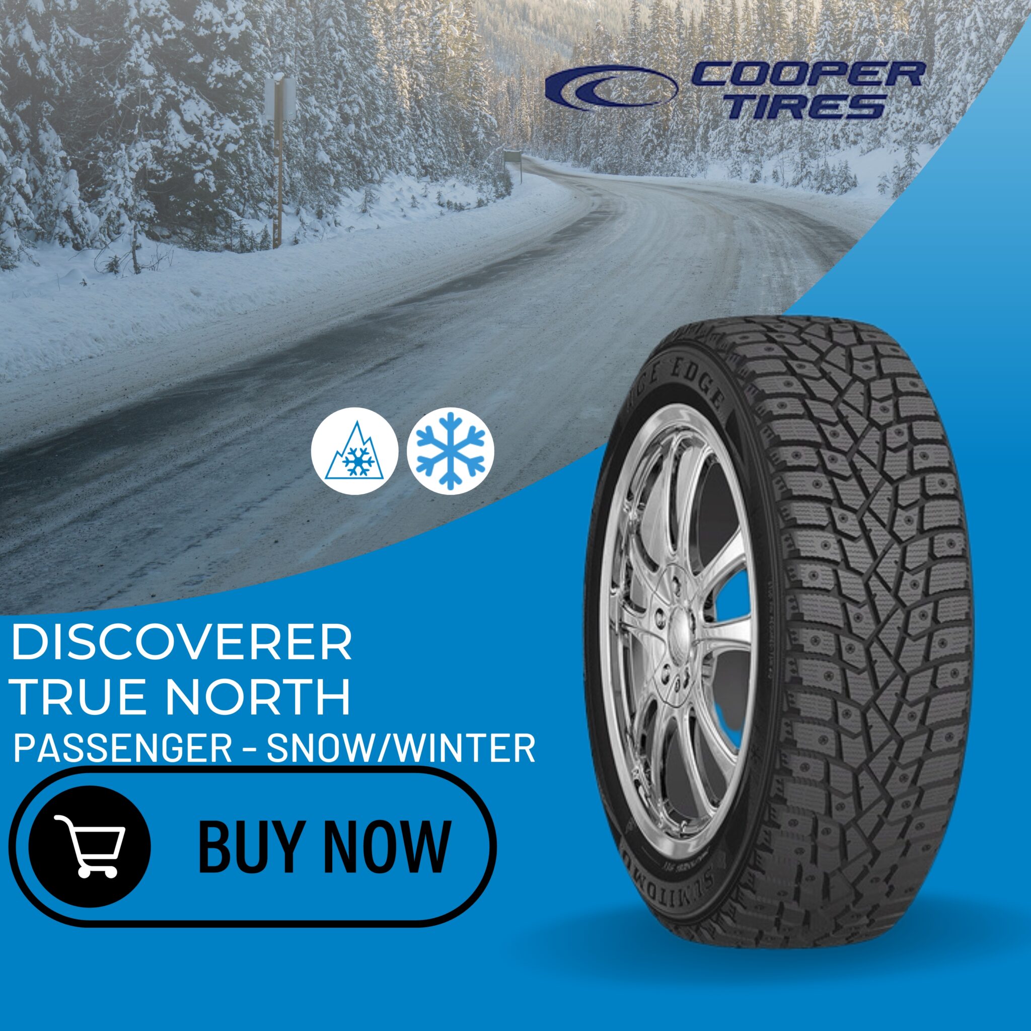 2254517 XL 94H COOPER DISCOVERER TRUE NORTH