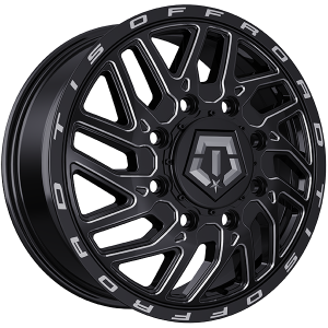 TIS Wheels 544.0 20x8.2 Noir lustre - Rebord usine