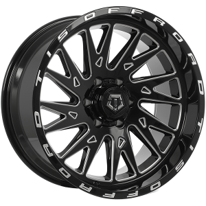 TIS Wheels 547.0 20x10.0 Noir lustre - Rebord usine