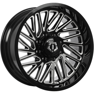 TIS Wheels 553.0 20x10.0 Noir lustre - Rebord usine