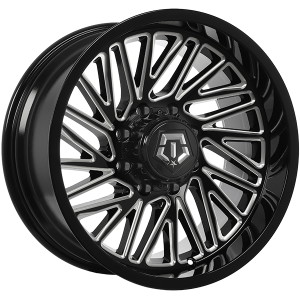 TIS Wheels 553.0 20x10.0 Noir lustre - Rebord usine