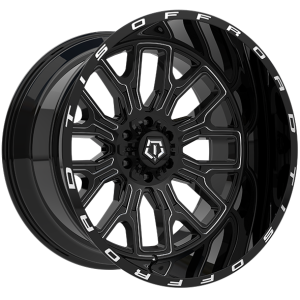 TIS Wheels 560.0 20x10.0 Noir lustre - Rebord usine