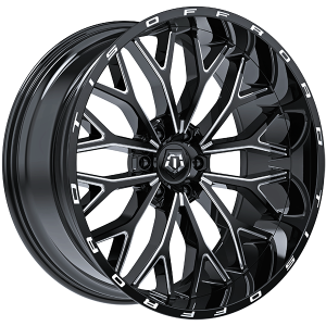 TIS Wheels 565.0 20x9.0 Noir lustre - Rebord usine