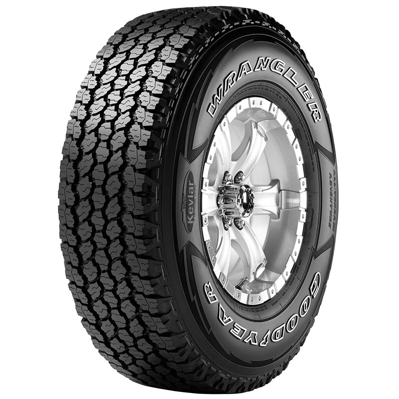 LT235/80R17 LRE GOODYEAR WRANGLER A/T ADVENTURE WITH KEVLAR NOIR