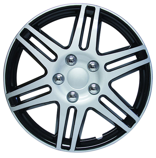 ENJOLIVEUR 15'' ARGENT & NOIR - VENDU À LA BOITE (80-1415)
