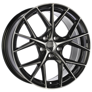 DAI Wheels A-SPEC 14x6.0 Noir lustre - Facade machinee