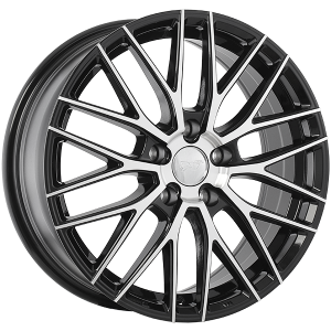 DAI Wheels RENNSPORT 17x7.0 Noir lustre - Facade machinee