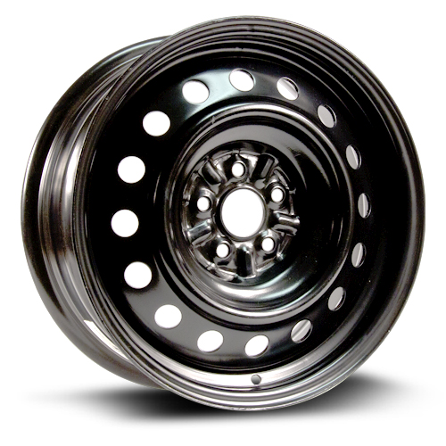 16X6.5 po. 5X100 mm Noir Régulier +45 mm / 54.1 mm 