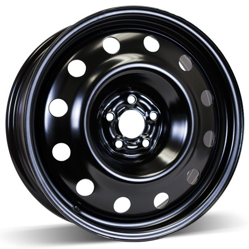 17X6.5 po. 5X100 mm Noir Régulier +44 mm / 57.1 mm 
