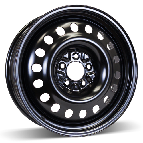 17X6.5 po. 5X115 mm Noir Régulier +40 mm / 0.0 mm 