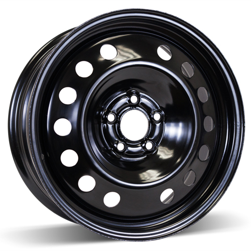18X7 po. 5X108 mm Noir Régulier +52 mm / 63.4 mm 