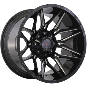 Forged Wheels XR111 20x12.0 Noir lustre - Rebord usine